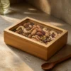 Bamboo food container box