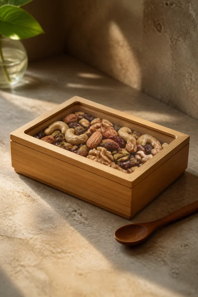 The Bamboo Food Container Box