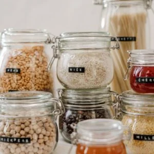 Medium Glass Canister